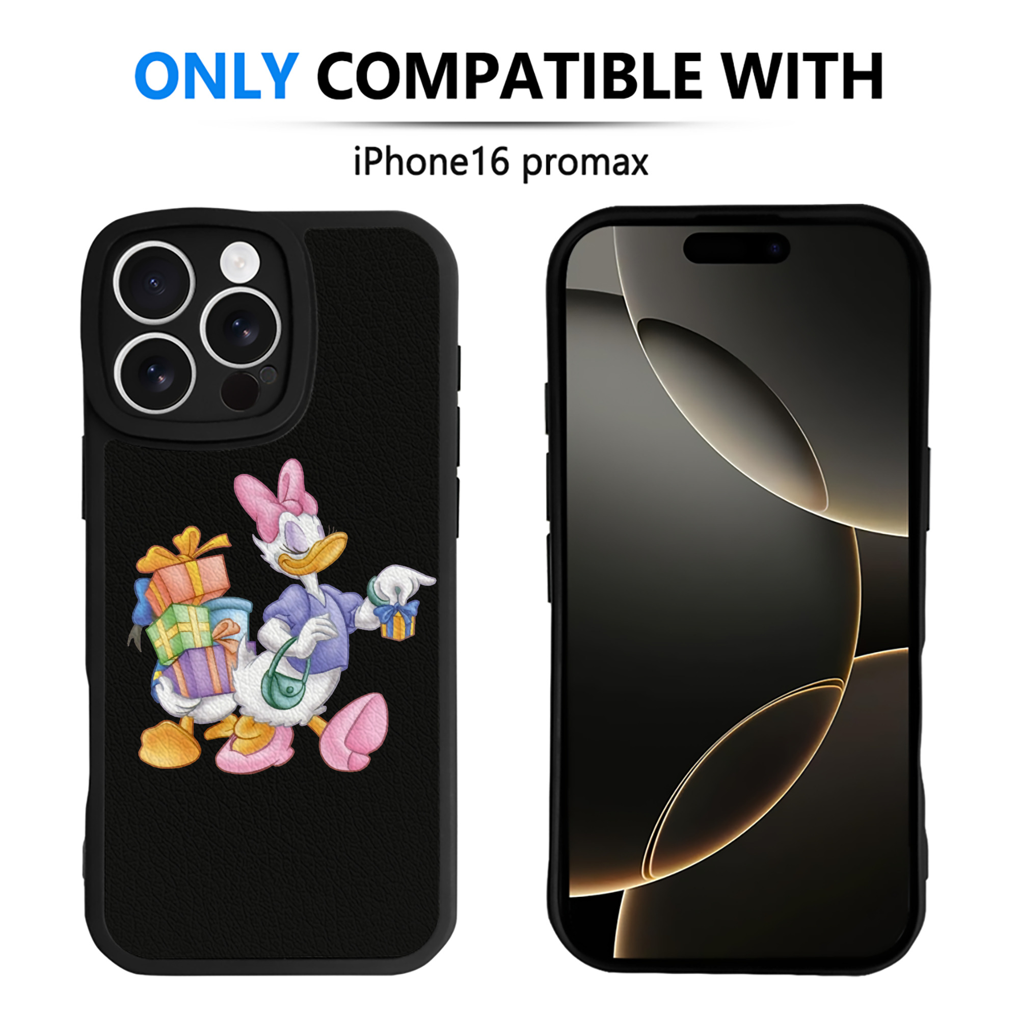 （画像用） ミッキーマウス Mickey Mouse 【iPhone 16シリーズ対応】シリコンスマホケース（レザー調） 材質：シリコン